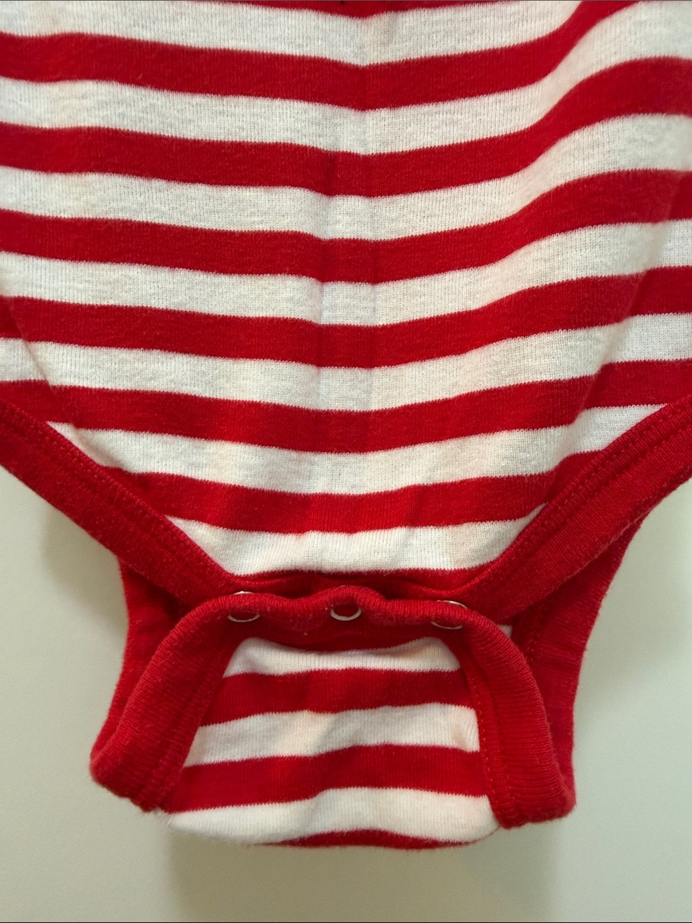 Labyrinth Red & White Striped Baby One-Piece Bodysuit - The Babe With The Power - Picture 3 of 6